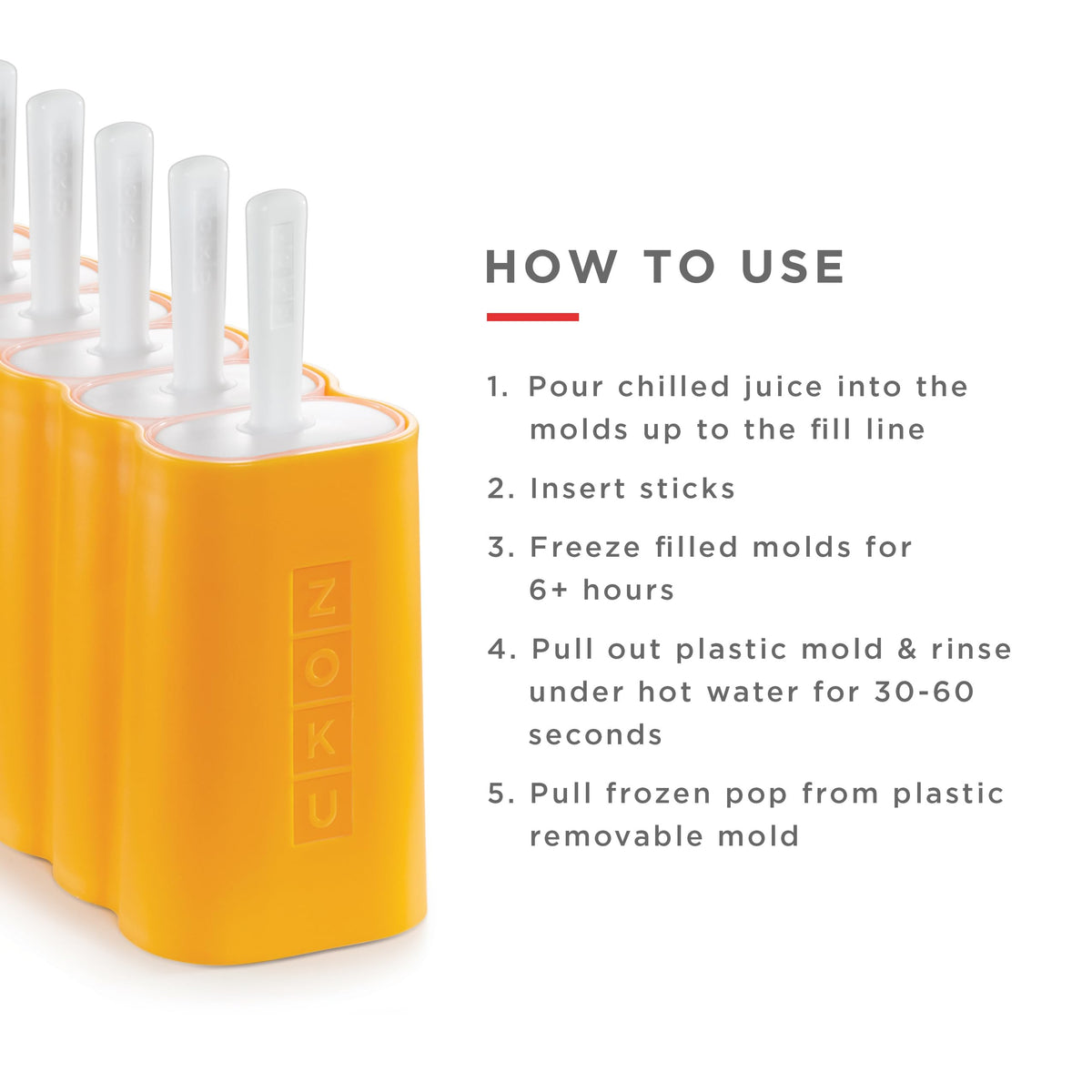 ZOKU Mod Pops drip guards keep fingers clean during pops