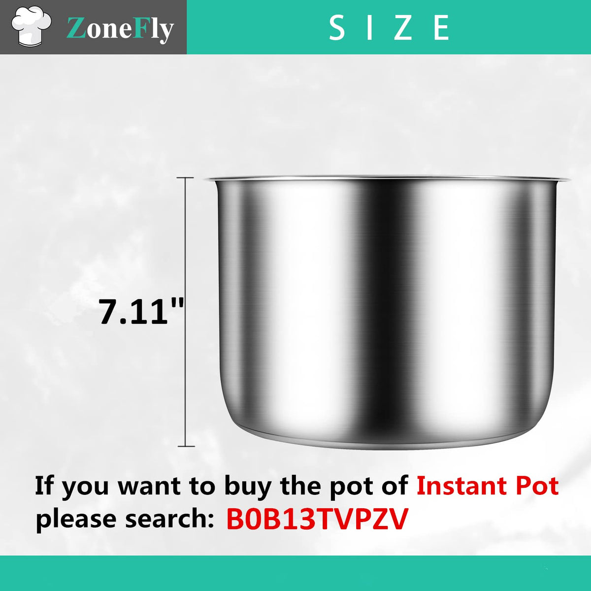 ZoneFly inner pot is dishwasher-safe for convenient post‑cook cleanup