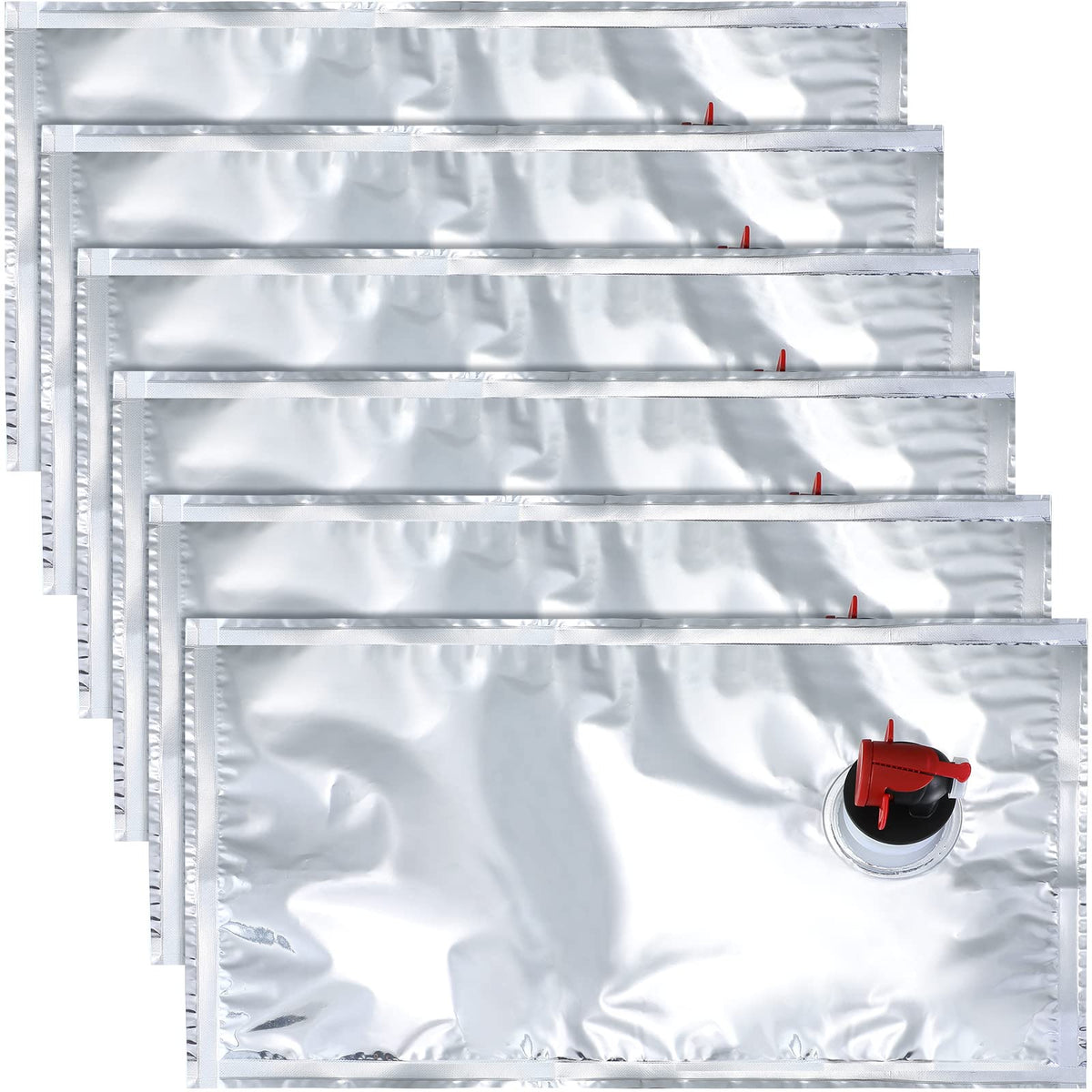 Zonon 1.5 L purse refill pouch with cap, ideal for travel.