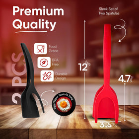 ZONZEST heat-resistant tip prevents scorching during searing.