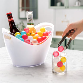 ZOOFOX package showing 200-pack reusable ice cubes