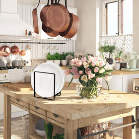 ZOOFOX coated iron surface resists moisture for durable kitchen use.