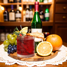 ZOOFOX gift-ready glassware set for vintage style lovers.