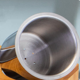ZOOFOX silverware holder close-up showing four compartments for utensils