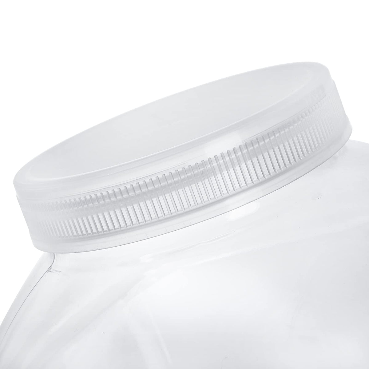 ZOOFOX square storage jar demonstrates durable PET material.