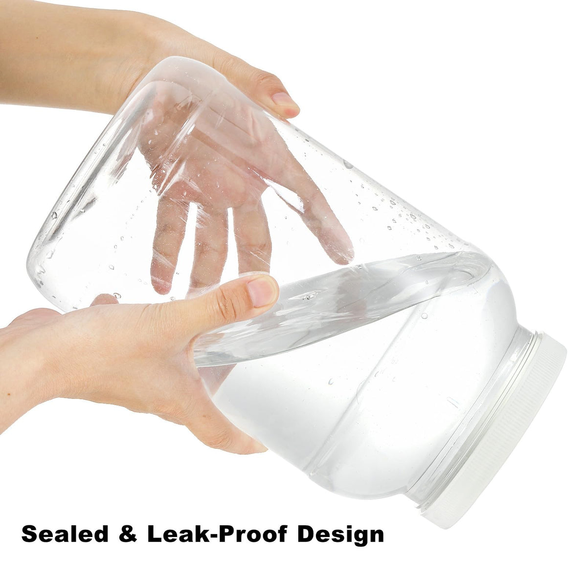 ZOOFOX transparent jar highlights contents for quick identification