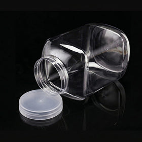 ZOOFOX wide-mouth jars ideal for dry ingredients like flour.