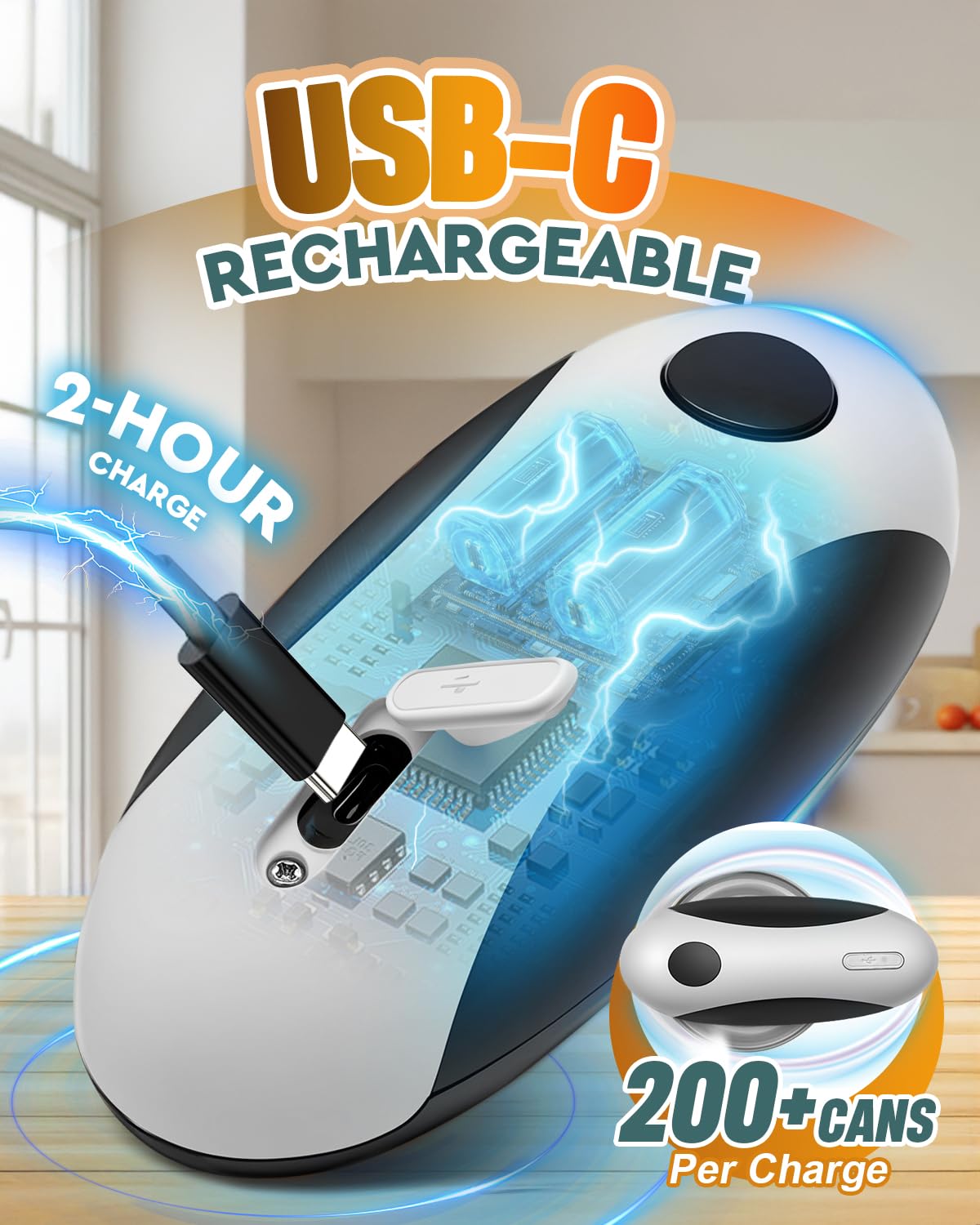 Zoomsnail ergonomic easy-grip handle designed for arthritis-friendly use.