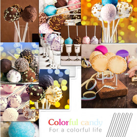 Zopeal DIY dessert sticks clear for decorating desserts