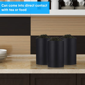 Zopeal stackable tins help organize any kitchen counter.
