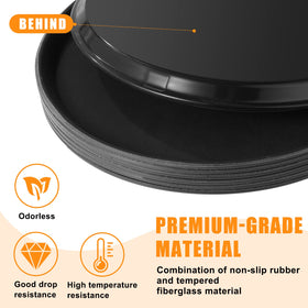 Zopeal tray with non-slip surface helps prevent spills