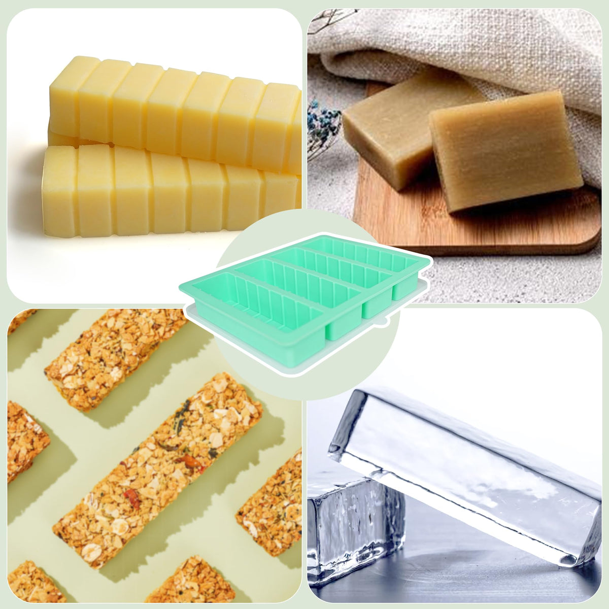 Zorazio mold surface cleans quickly with warm water and soap.