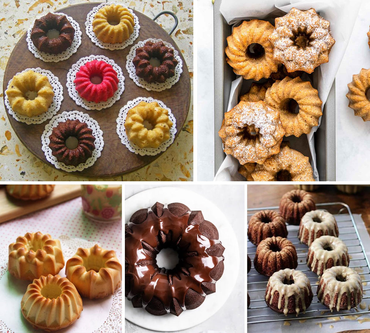 Zorazio compact stackable bakeware saves kitchen space.