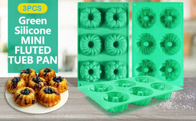 Zorazio oven-safe silicone bakeware withstands high heat for diverse recipes.