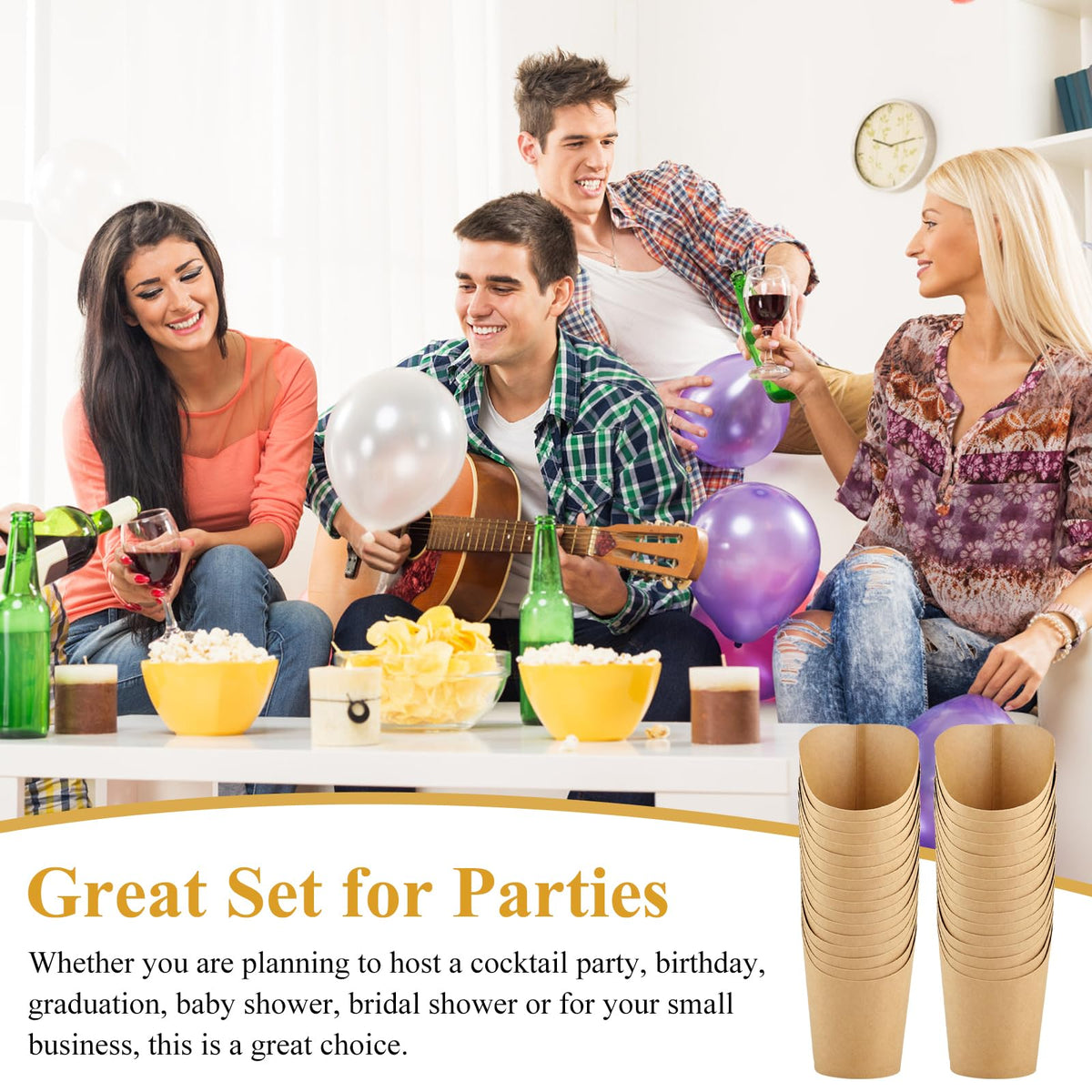 ZORRITA versatile serving idea for popcorn, fruit, or desserts.