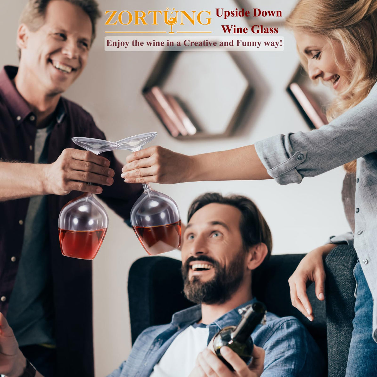 ZORTUNG wine glass used as a photo prop to elevate visual content