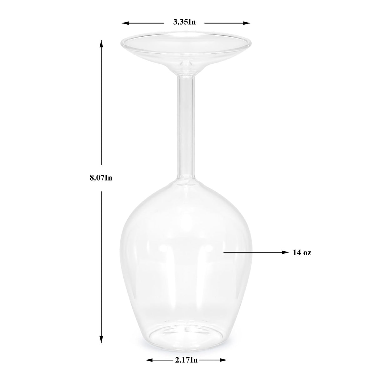 ZORTUNG 14 oz glass blends whimsy with practical use at events