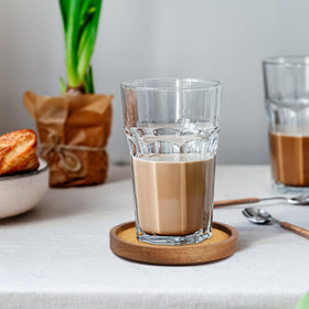 ZOVANO durable coasters resist warping for long-lasting protection.