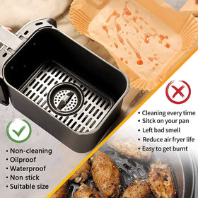 ZOWVAAM liners fit Ninja DZ series baskets to reduce mess.