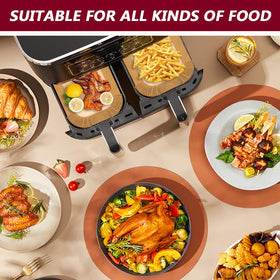 ZOWVAAM easy-clean liners save time after home cooking.