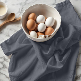 ZOYER flour sack towels 28x28 grey pack for daily kitchen tasks