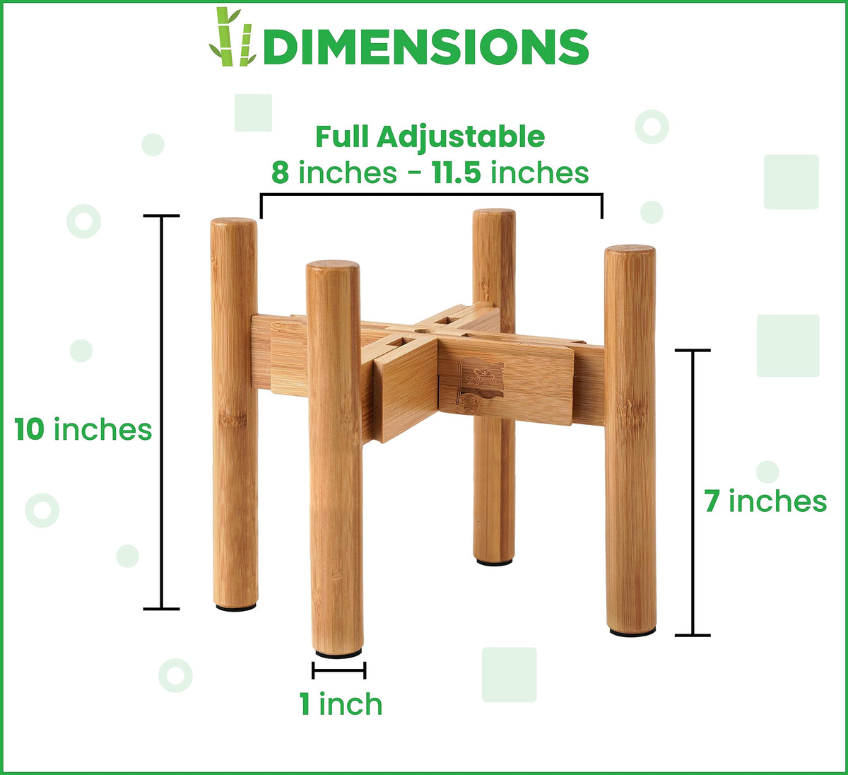 Raising drinks to a comfortable serving height for kitchens and parties.