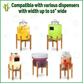 Supports heavy dispensers up to 10 kg for versatile use.