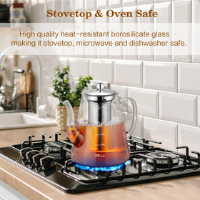 Zpose borosilicate glass is microwave-safe for quick heat-ups.