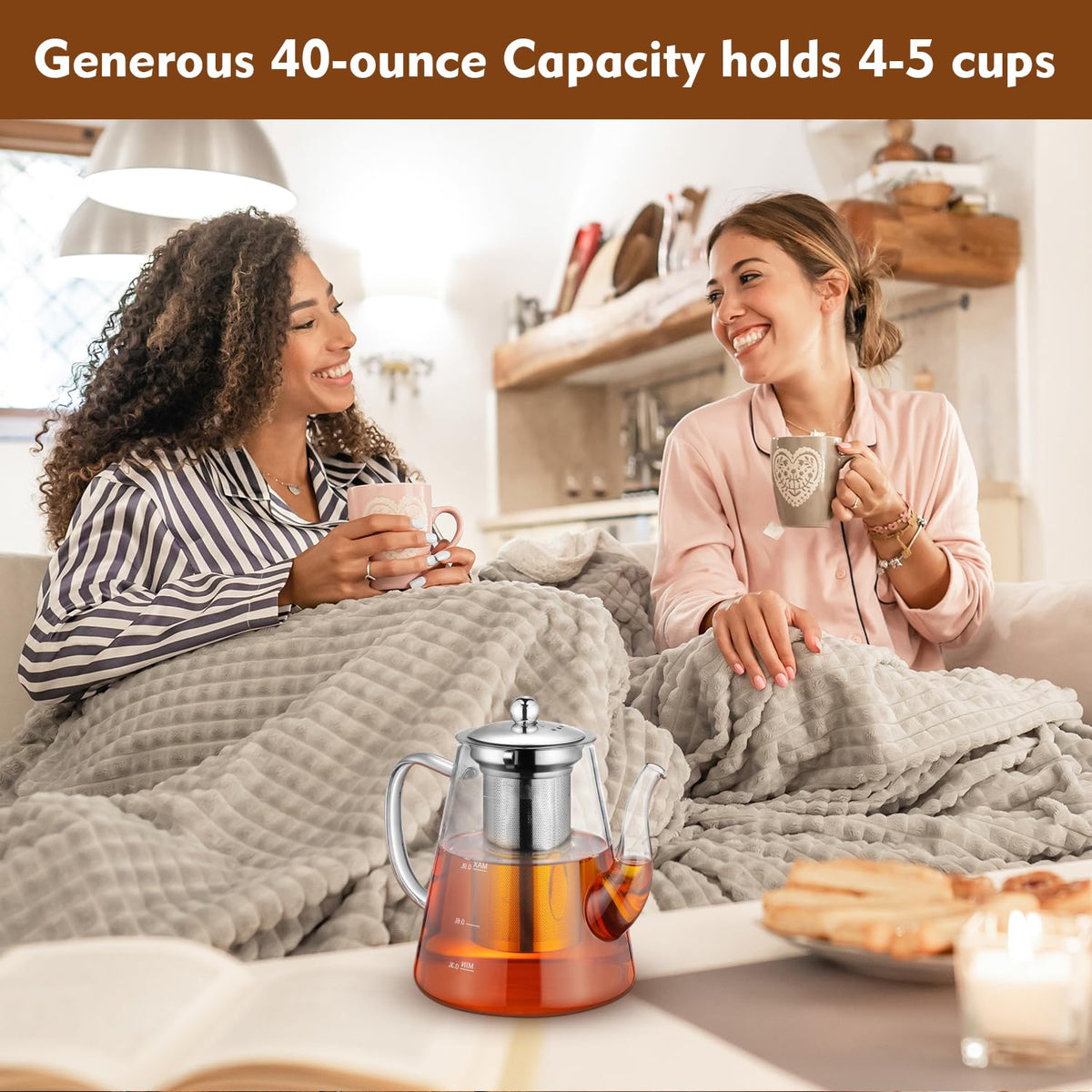 Zpose gift-set option adds elegance to any tea lover's kitchen.