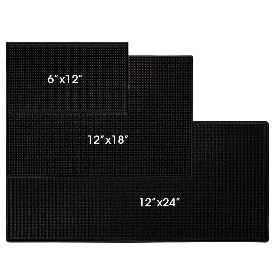 ZQIAN BEAUTY 3Pcs bar mats with nonslip surface protecting counters