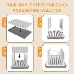 ZQZXD bread slicer dishwasher-safe for quick cleanup