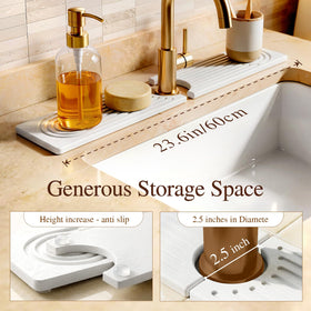 Zrpot 2-pack for kitchen and bathroom sinks set up