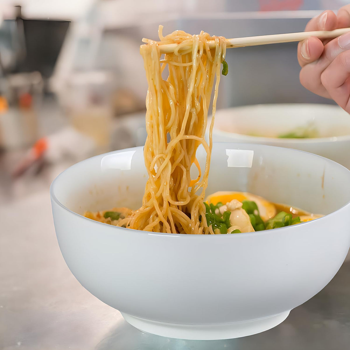 Zscera dishwasher-safe ceramic bowl for easy cleanup.