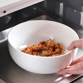 Zscera scratch-resistant glaze maintains a bright white finish.