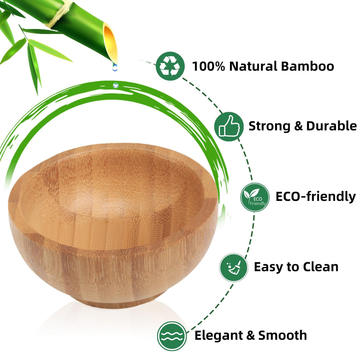 ZTHapwa sauce plates in bamboo, a stylish addition to sushi and appetizers.