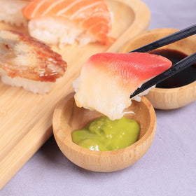 ZTHapwa tableware bamboo bowls, durable and reusable for entertaining.