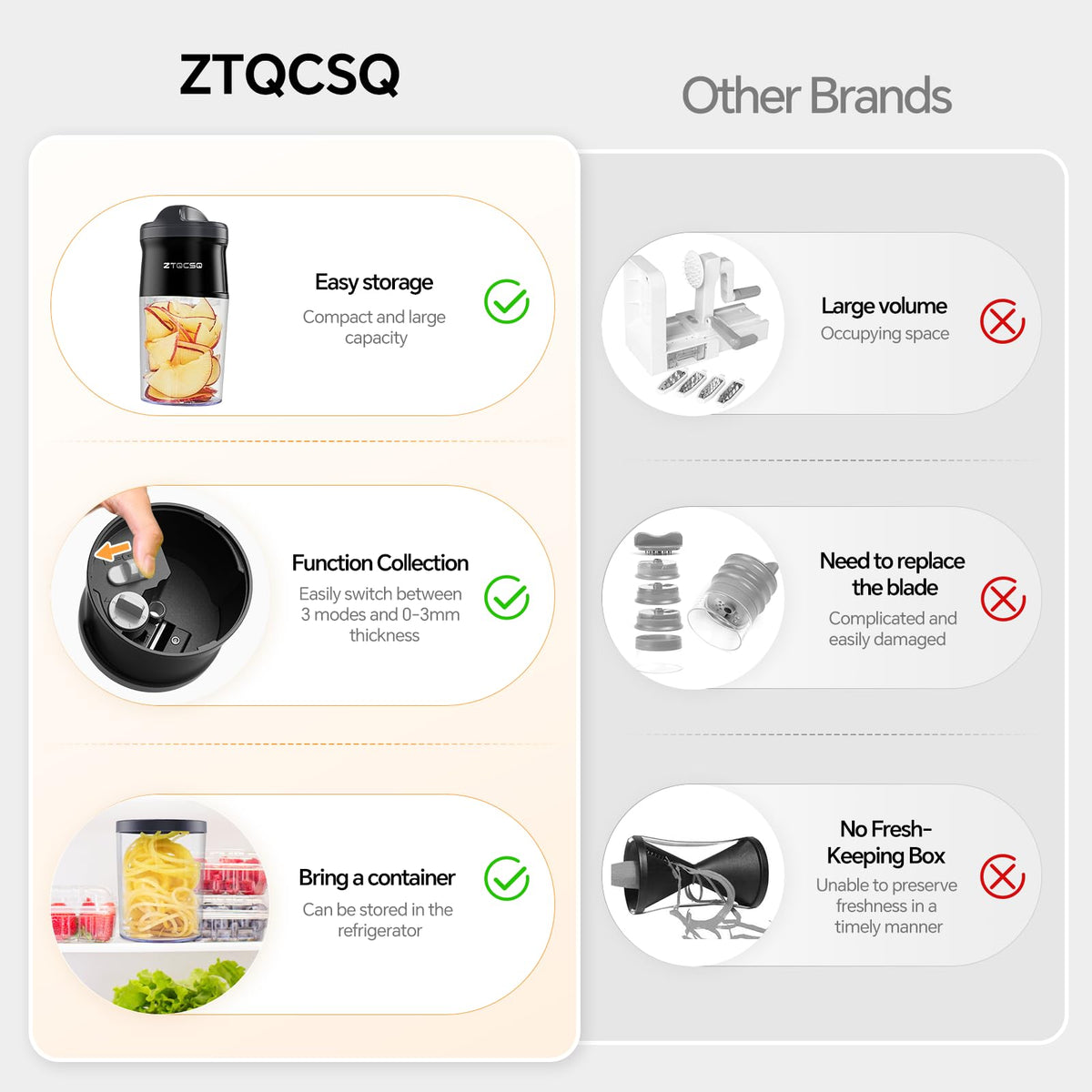 ZTQCSQ makes zucchini noodles with crisp edges for quick weeknight meals