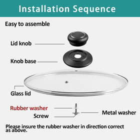 ZUIHUI lid with tight-fit rim seals heat and flavor