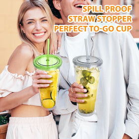 Zukro BPA-free straw-ready tumbler supports reusable hydration on the go.