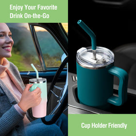 Zukro 24 oz dishwasher-safe mug for easy cleanup