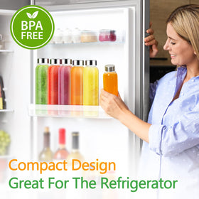 Zukro glass bottle in dishwasher for easy cleaning