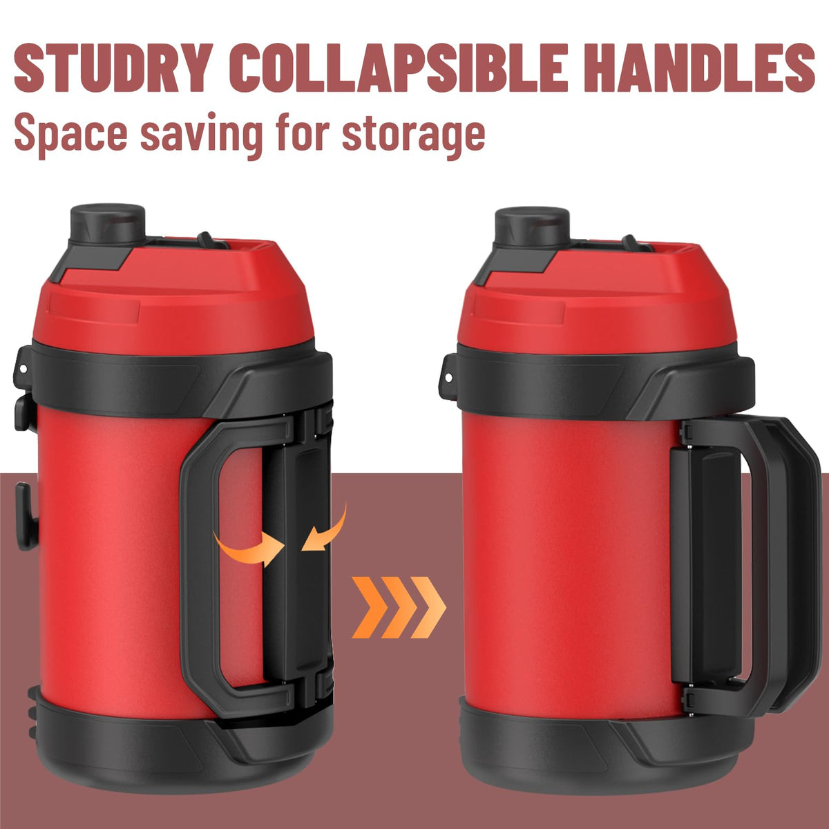 Zukro collapsible handle for comfortable carrying