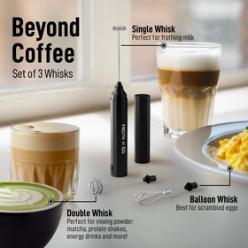 Zulay Froth N Go portable design fits in bags and drawers