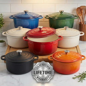 Zulay Kitchen 6.6-quart capacity serving family-size meals