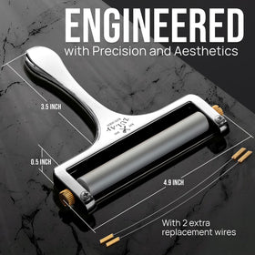 Zulay Kitchen adjustable thickness control shown for custom slicing.