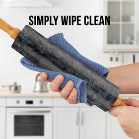 Zulay Kitchen versatile rolling pin for bread pastries pizza and more