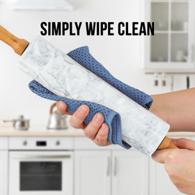 Zulay Kitchen durable polished marble resists cracking for lasting use