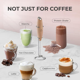 Zulay Kitchen cafe-quality froth enhances morning coffee with creamy texture and aroma