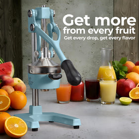 Zulay Kitchen blue gift-box presents gift-worthy packaging for citrus lovers