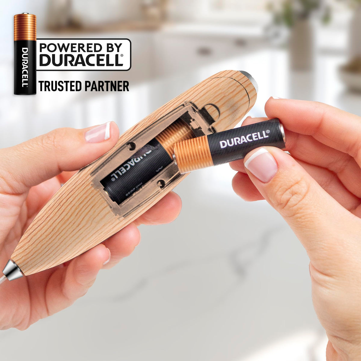 Zulay Kitchen cordless handheld mixer offers portable frothing anywhere with batteries included